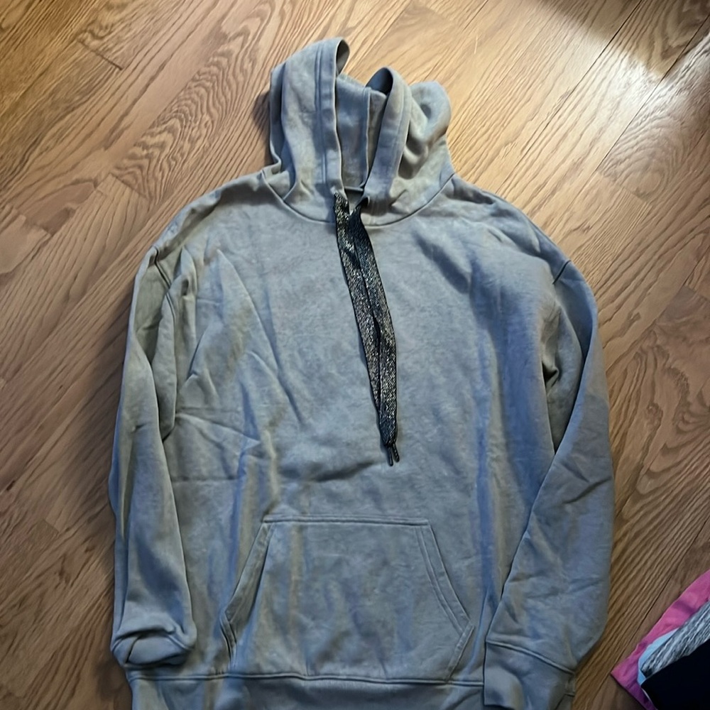 Soft gray sweatshirt
